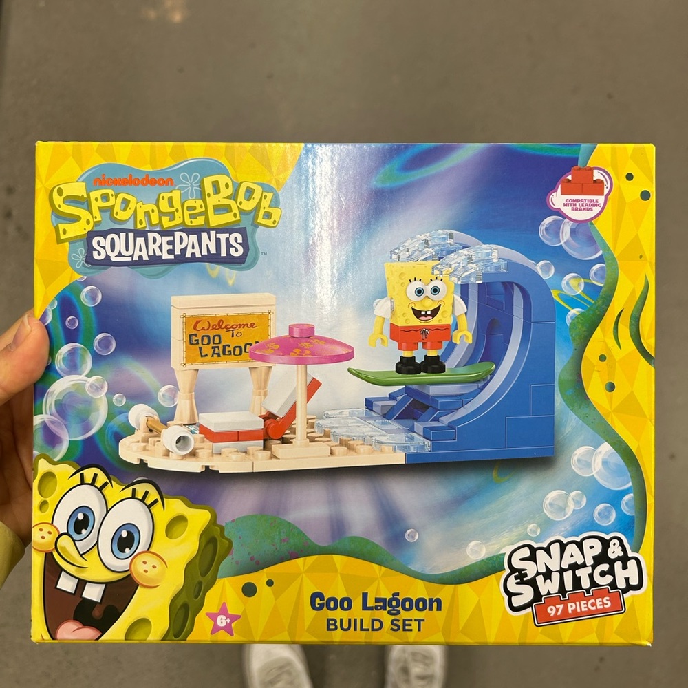 SpongeBob SquarePants Goo Lagoon Build Set